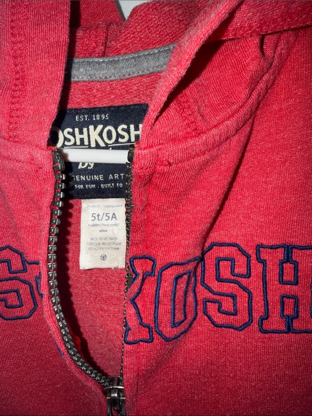 OshKosh Bgosh bright red